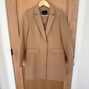 Banana Republic Beige Wool Coat